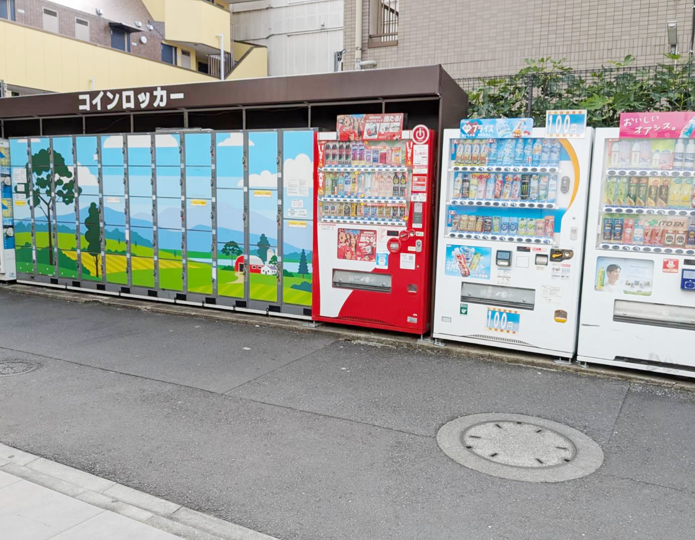 自動販売機の設置事例